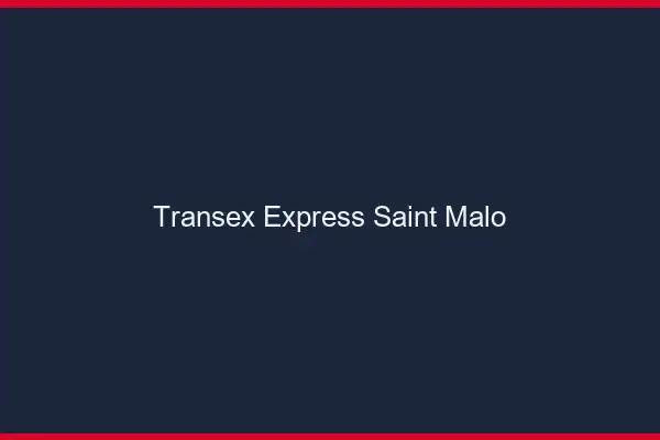 Transex Express Saint-Malo