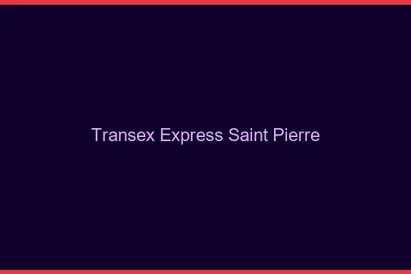 Transex Express Saint-Pierre
