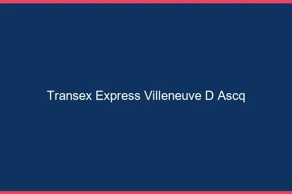 Transex Express Villeneuve-d'Ascq