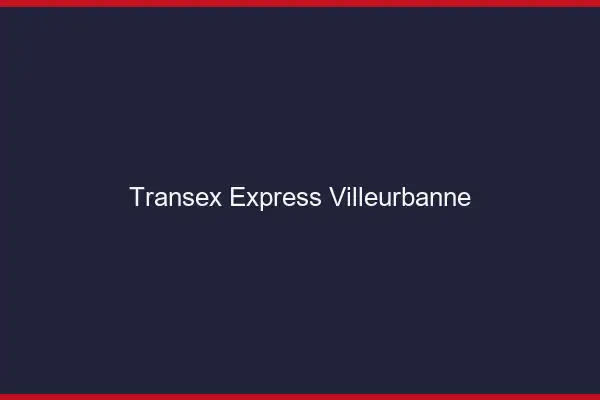 Transex Express Villeurbanne