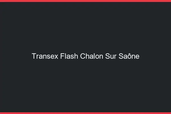 Transex Flash Chalon-sur-Saône