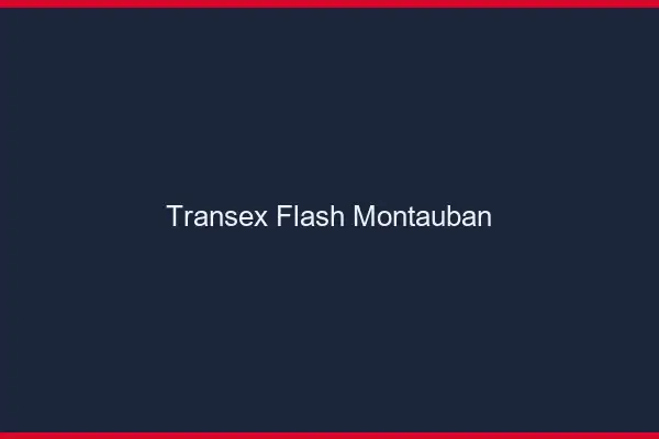 Transex Flash Montauban
