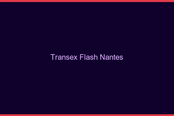 Transex Flash Nantes