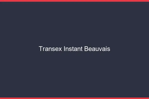 Transex Instant Beauvais