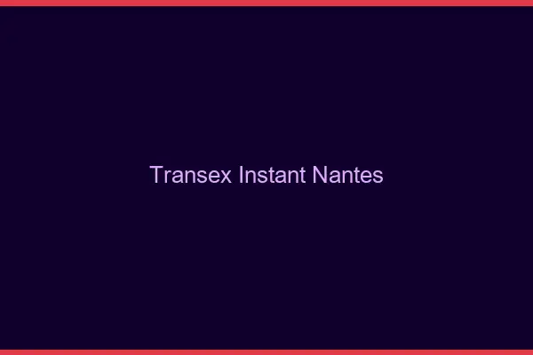 Transex Instant Nantes