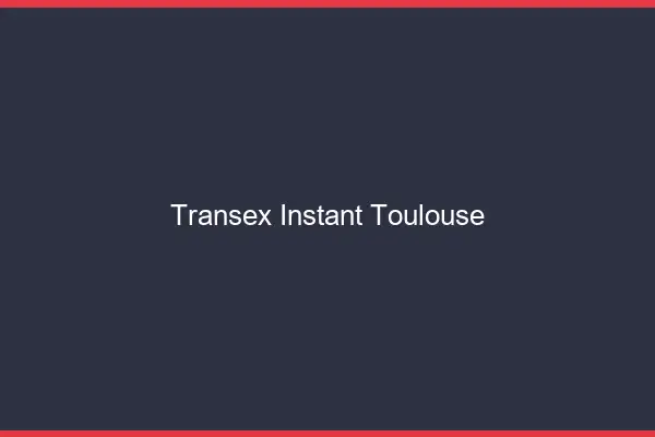 Transex Instant Toulouse