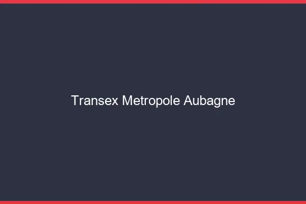 Transex Métropole Aubagne