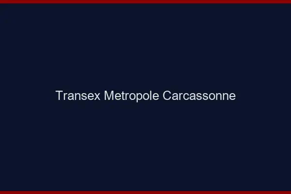 Transex Métropole Carcassonne