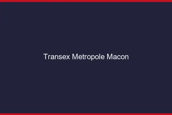 Transex Métropole Mâcon