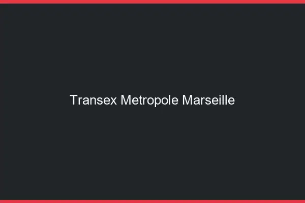 Transex Métropole Marseille