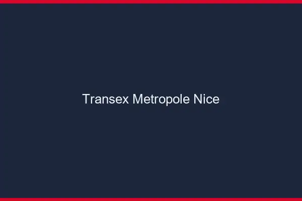 Transex Métropole Nice