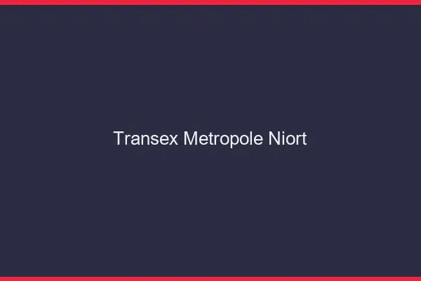 Transex Métropole Niort