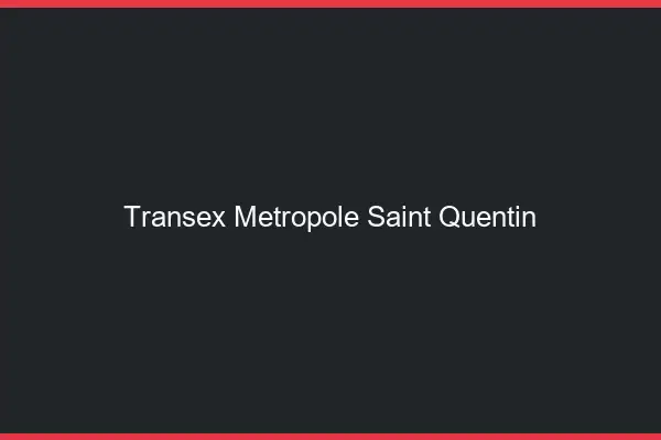 Transex Métropole Saint-Quentin