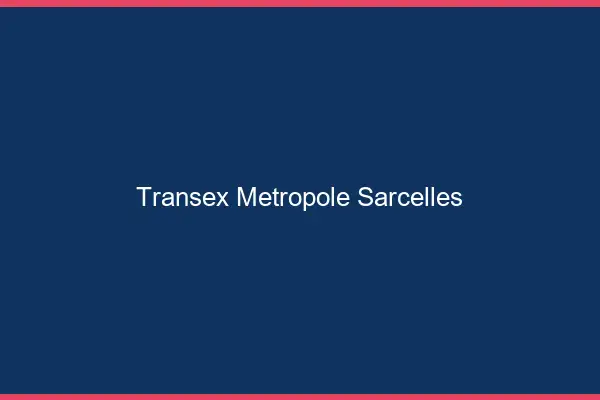 Transex Métropole Sarcelles