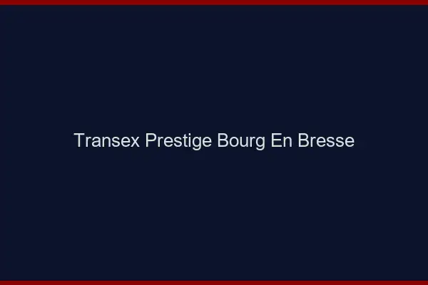 Transex Prestige Bourg-en-Bresse