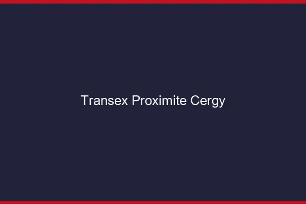 Transex Proximité Cergy