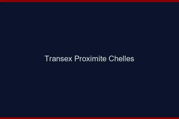 Transex Proximité Chelles