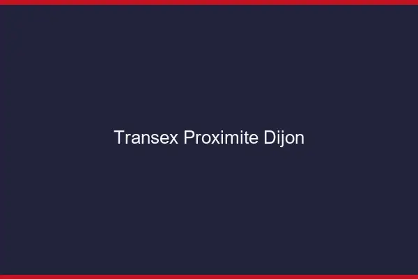 Transex Proximité Dijon