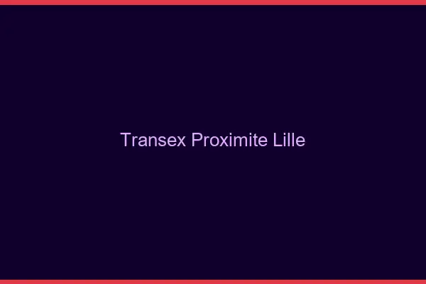 Transex Proximité Lille