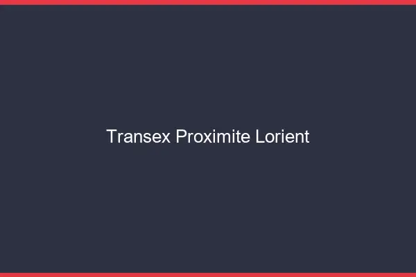 Transex Proximité Lorient