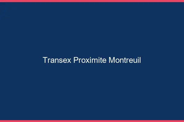 Transex Proximité Montreuil