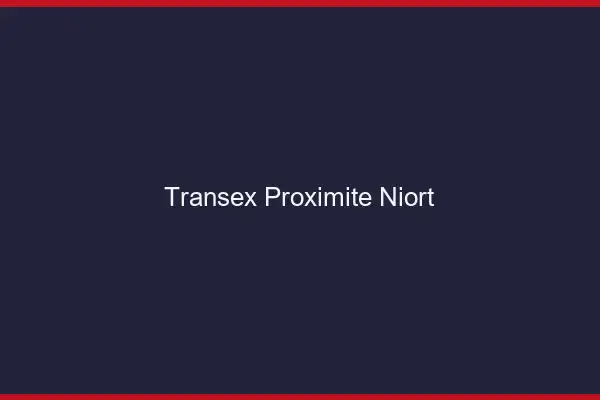Transex Proximité Niort