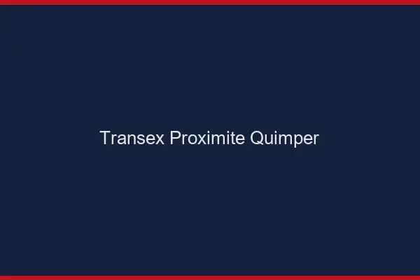 Transex Proximité Quimper