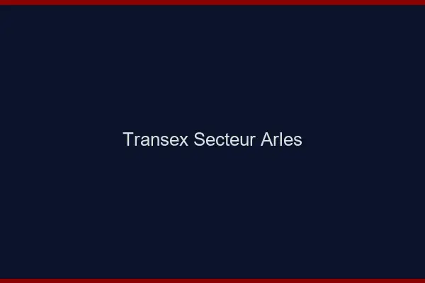 Transex Secteur Arles