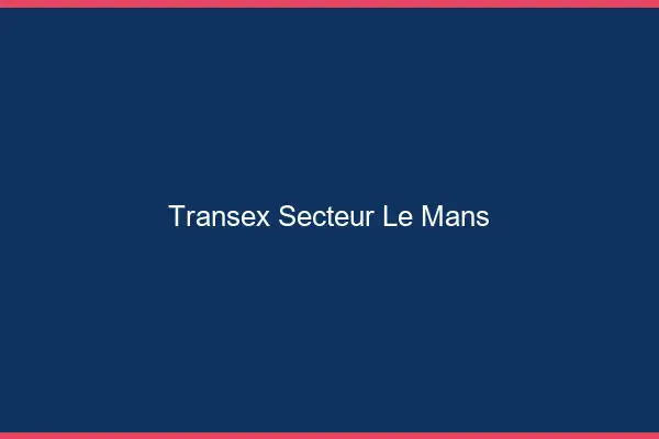 Transex Secteur Le Mans