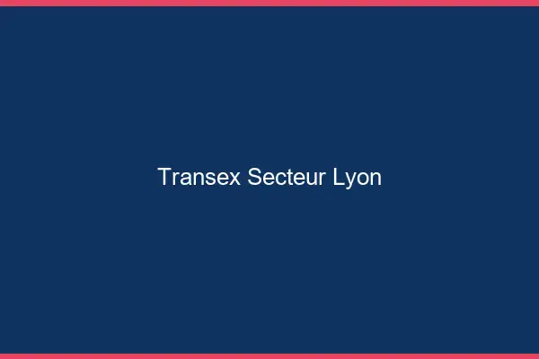 Transex Secteur Lyon