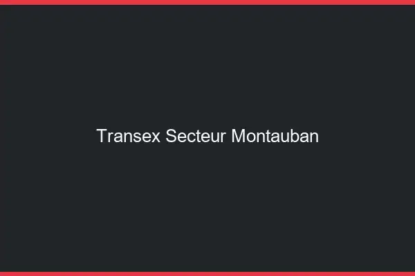 Transex Secteur Montauban
