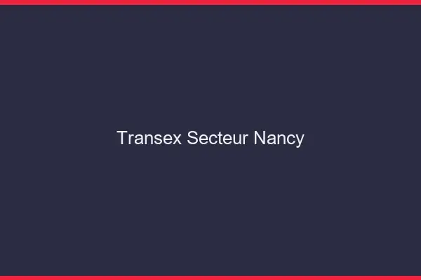Transex Secteur Nancy