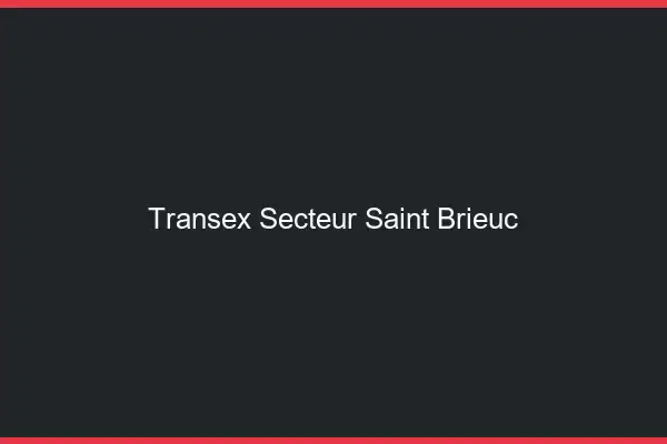 Transex Secteur Saint-Brieuc