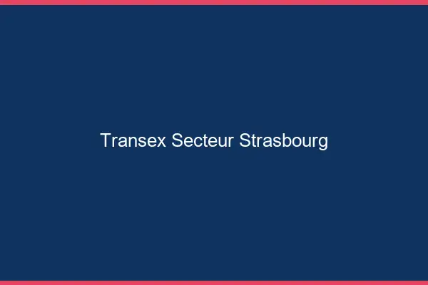 Transex Secteur Strasbourg
