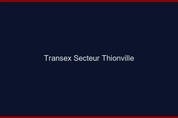 Transex Secteur Thionville