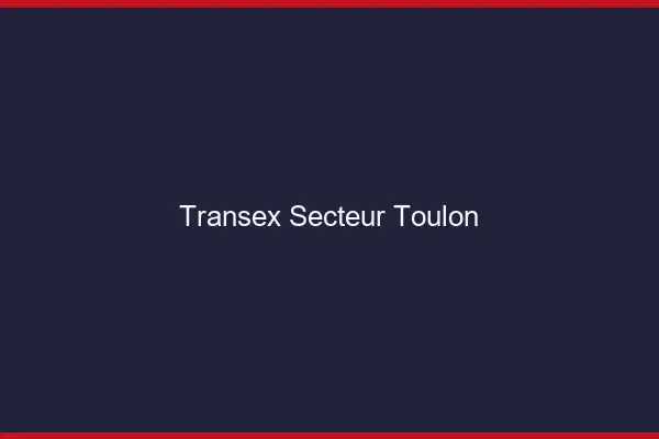 Transex Secteur Toulon