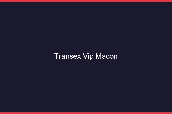Transex VIP Mâcon