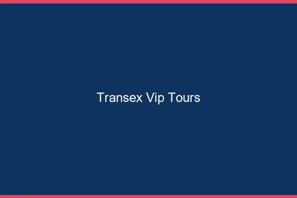 Transex VIP Tours