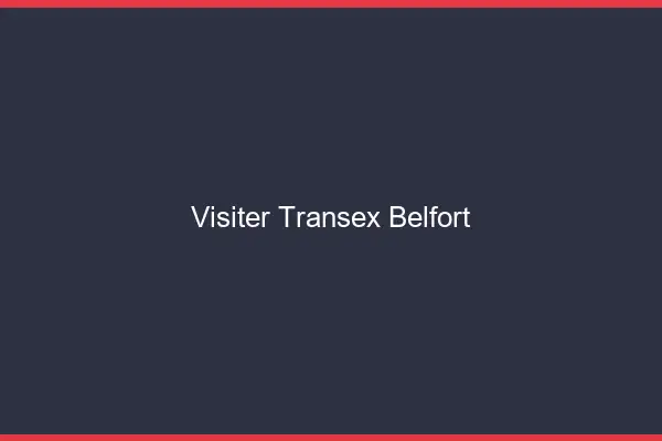 Visiter Transex Belfort
