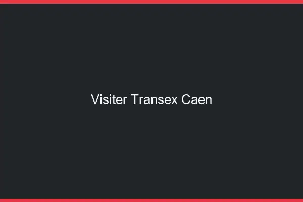 Visiter Transex Caen