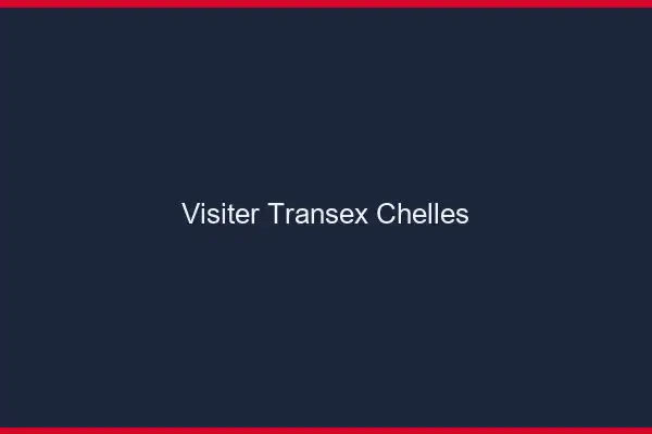 Visiter Transex Chelles