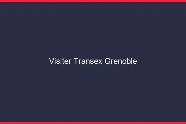Visiter Transex Grenoble