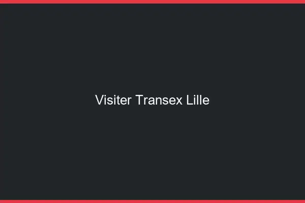 Visiter Transex Lille