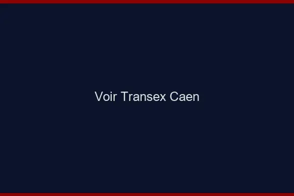 Voir Transex Caen
