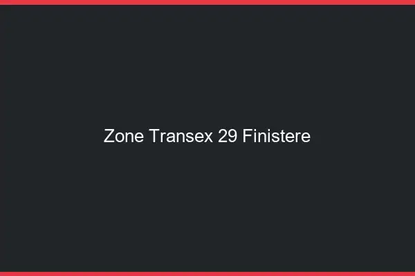 Zone Transex 29 Finistere