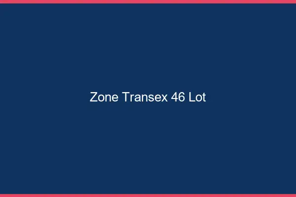 Zone Transex 46 Lot
