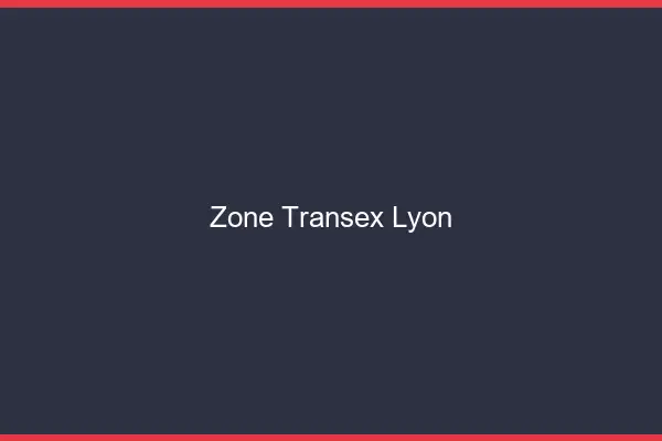 Zone Transex Lyon