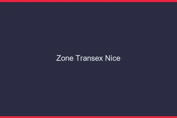 Zone Transex Nice
