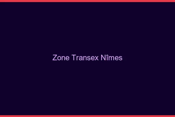 Zone Transex Nîmes