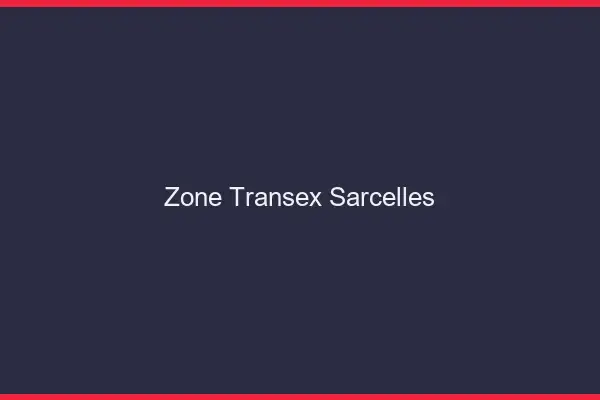 Zone Transex Sarcelles